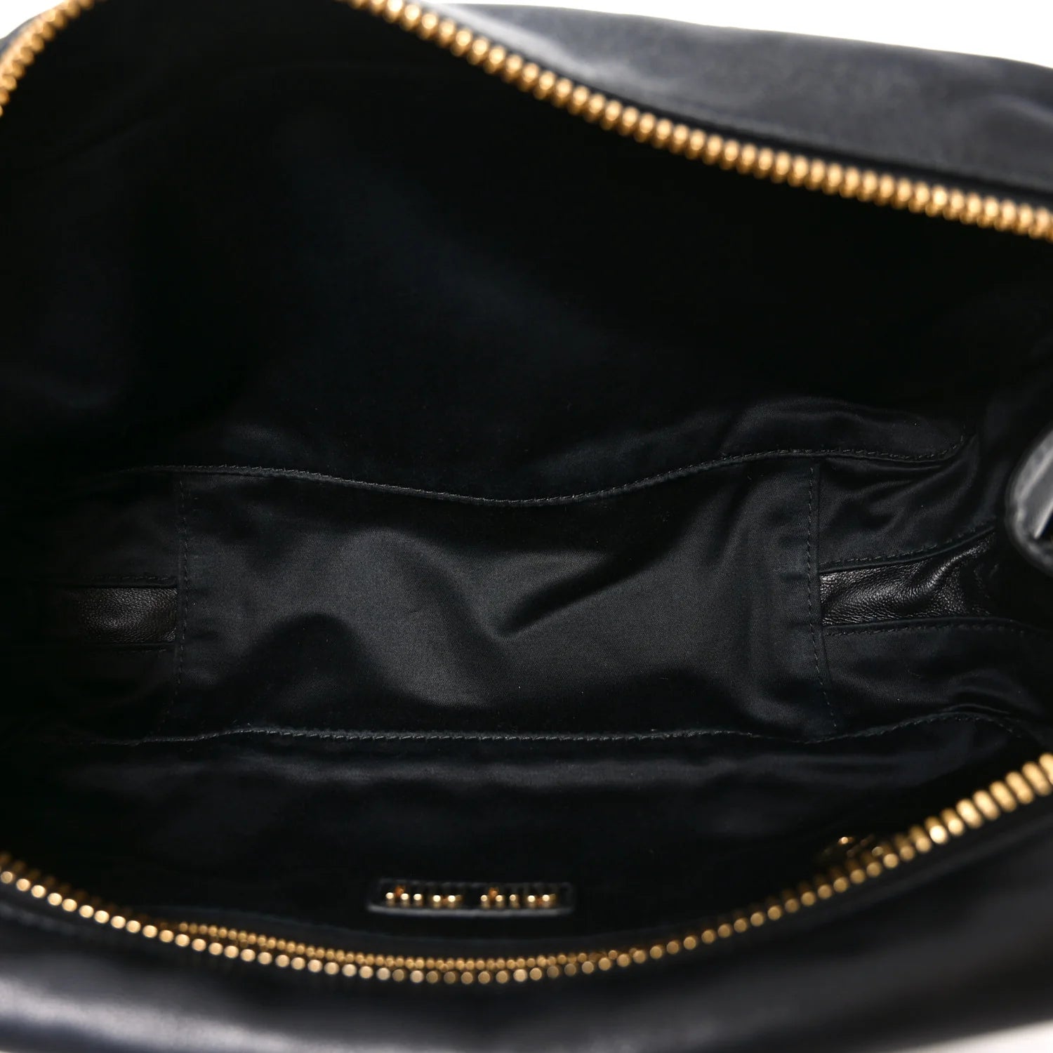 Miu Miu Black Matelassé Arcadie