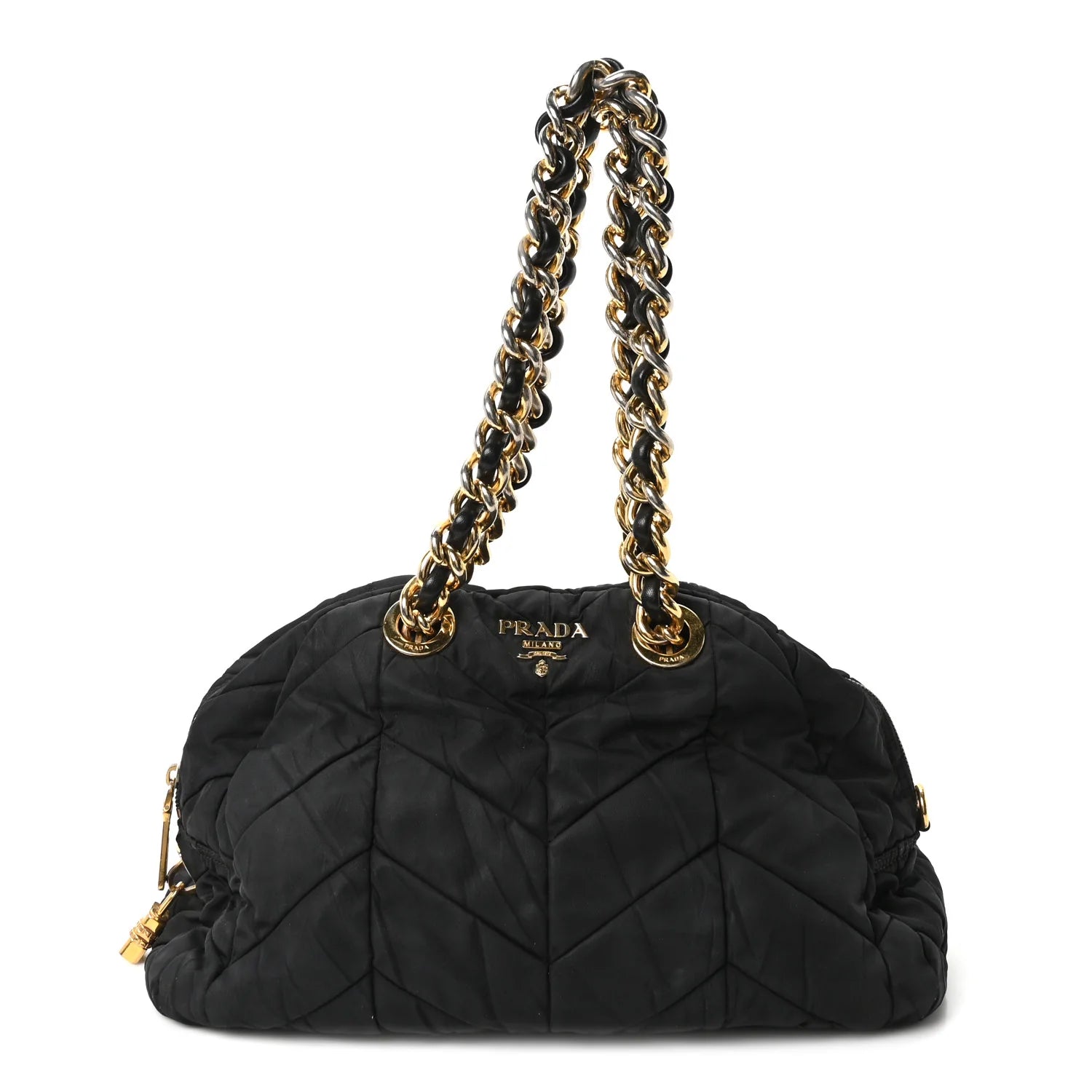 Prada Black Quilted Nylon Bag