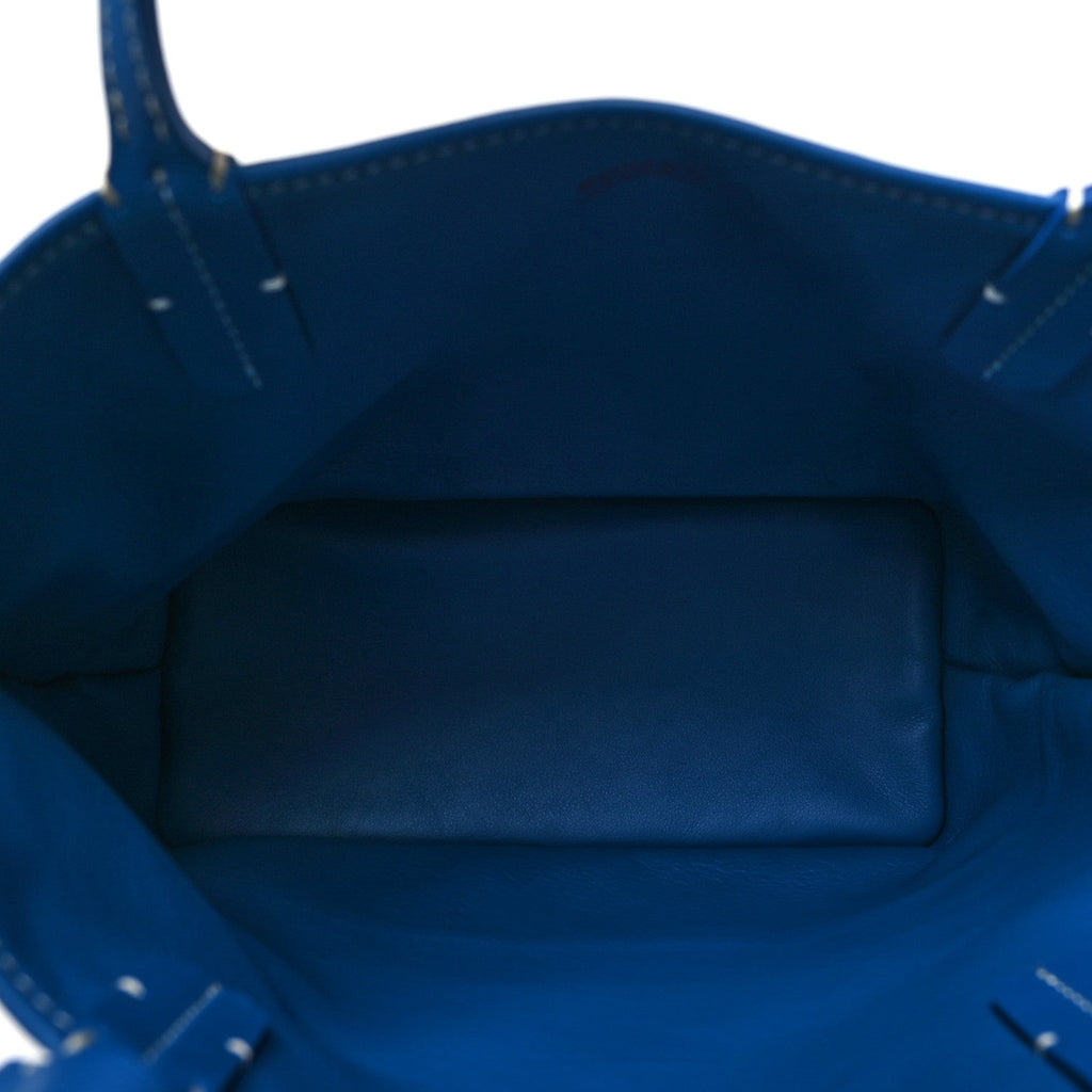 Goyard Blue Goyardine Saint Louis