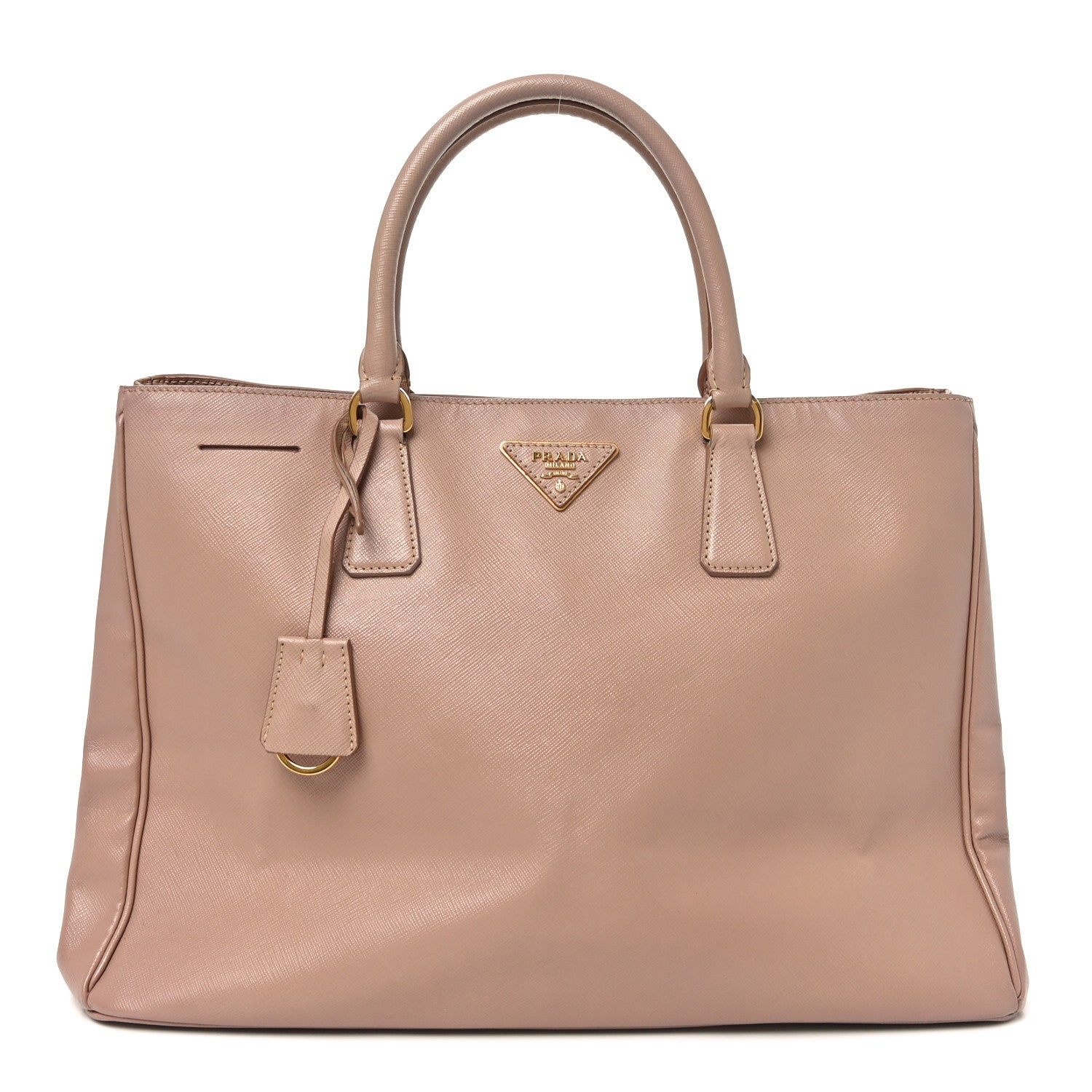 Prada Pink Saffiano Galleria Tote