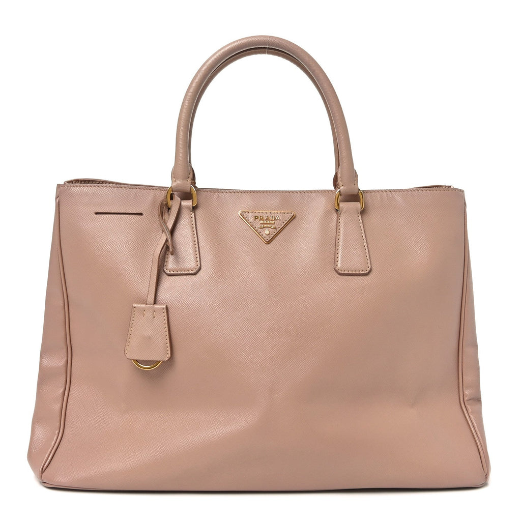 Prada Pink Saffiano Galleria Tote