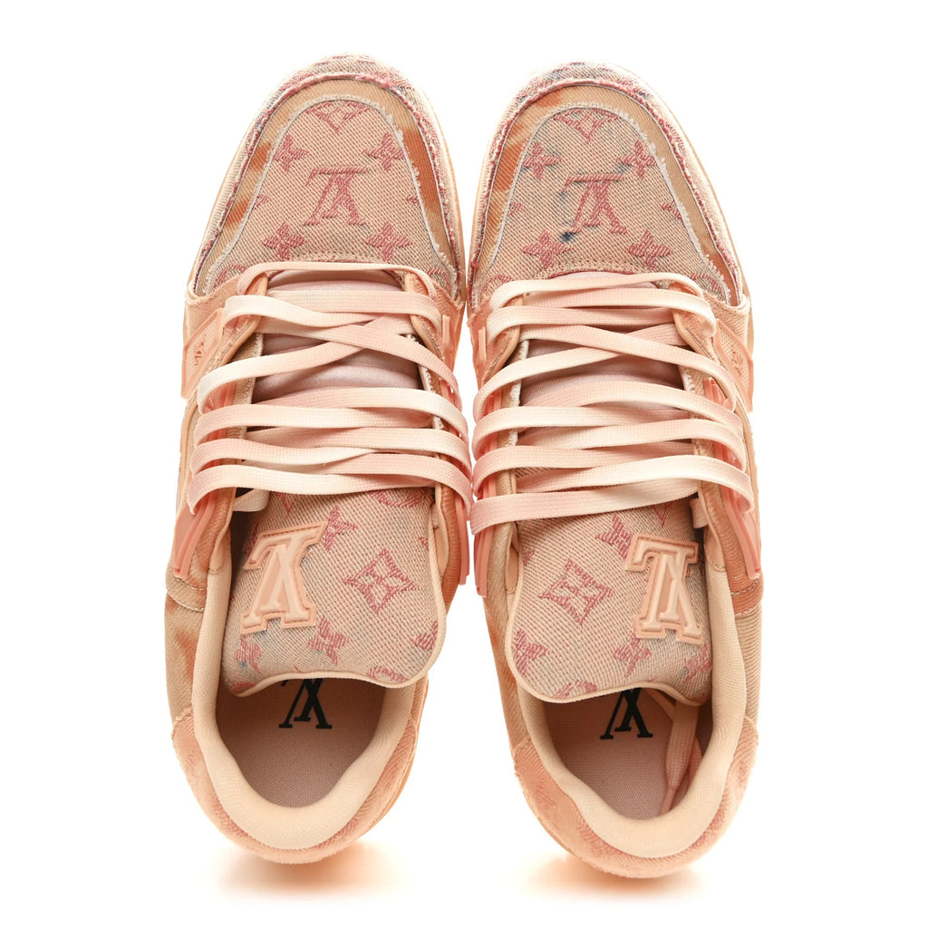 Louis Vuitton Peach Monogram Trainer