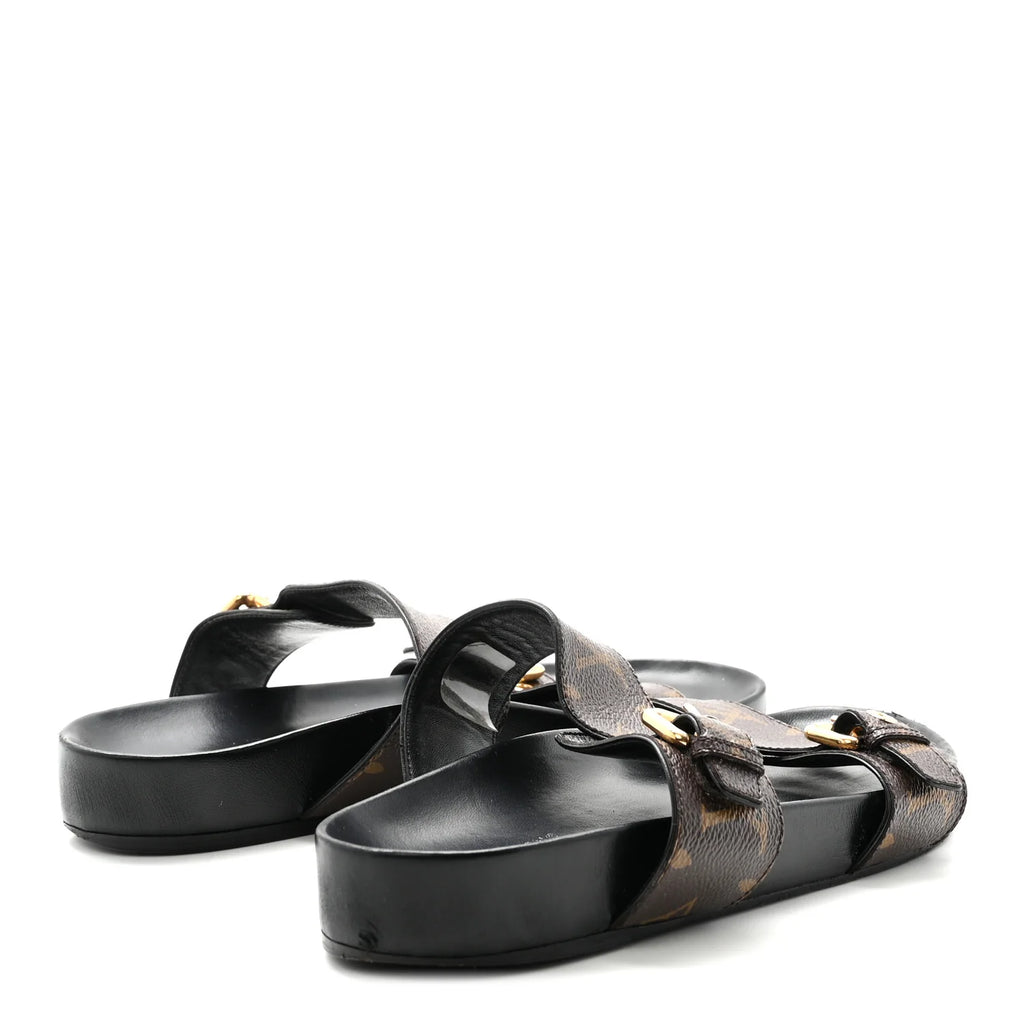 Louis Vuitton Monogram Buckle Sandals