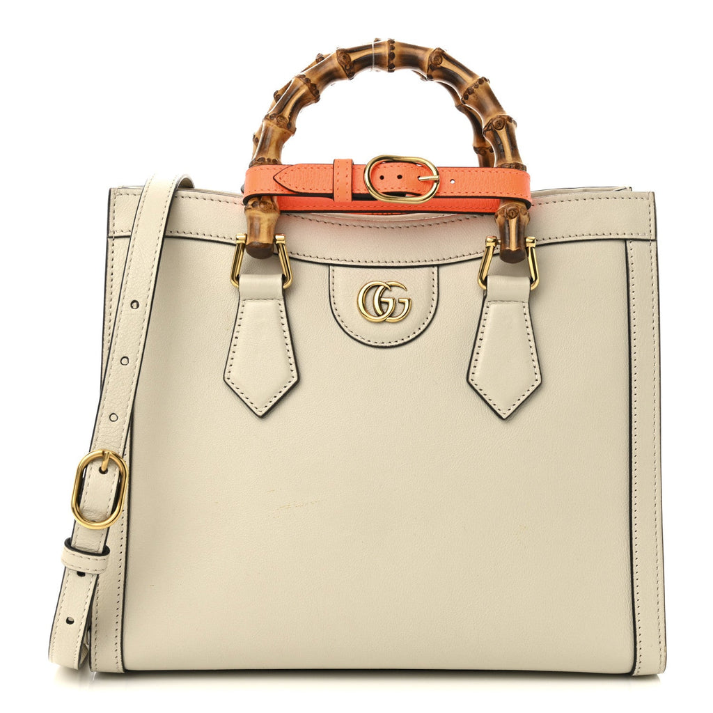 Gucci Diana Bamboo Leather Tote