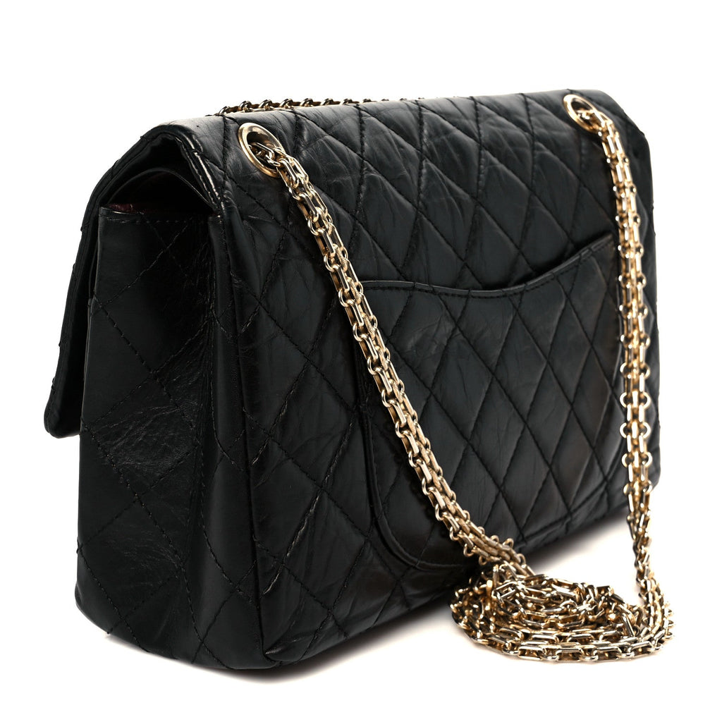 Chanel Black Quilted 2.55 Reissue