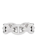 Hermes Silver Chaine d'Ancre Ring