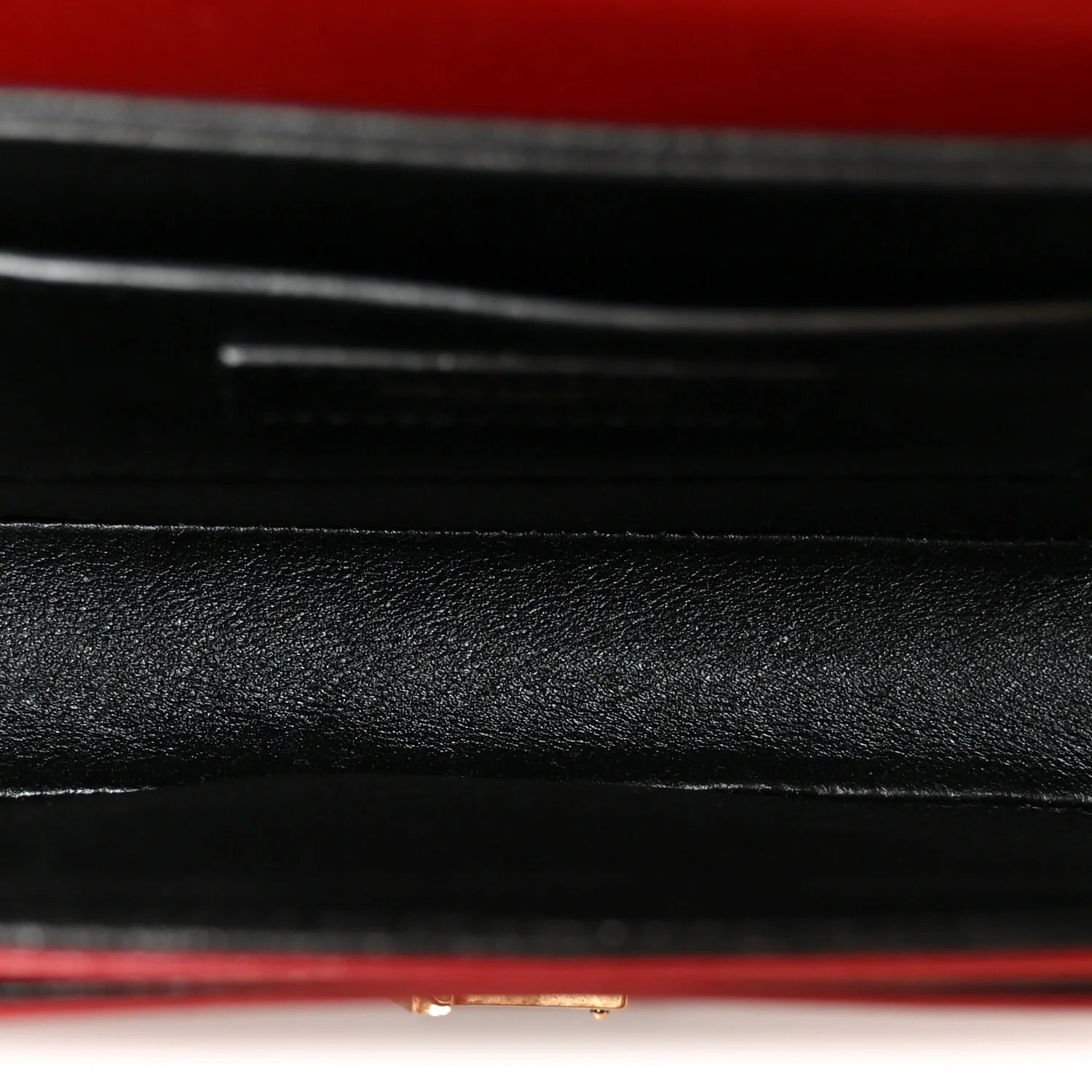 Saint Laurent Red Leather Solferino