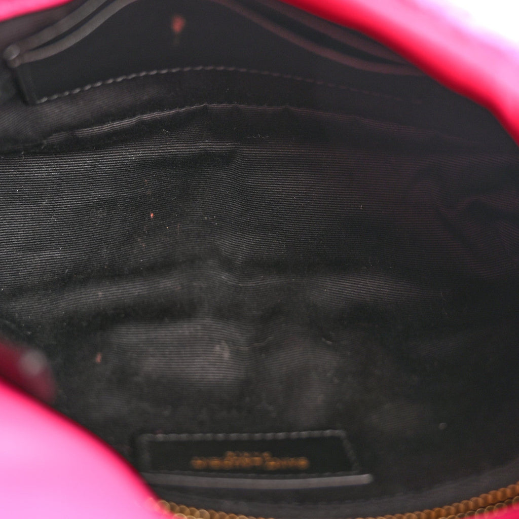 Saint Laurent Pink Bouclé Bag