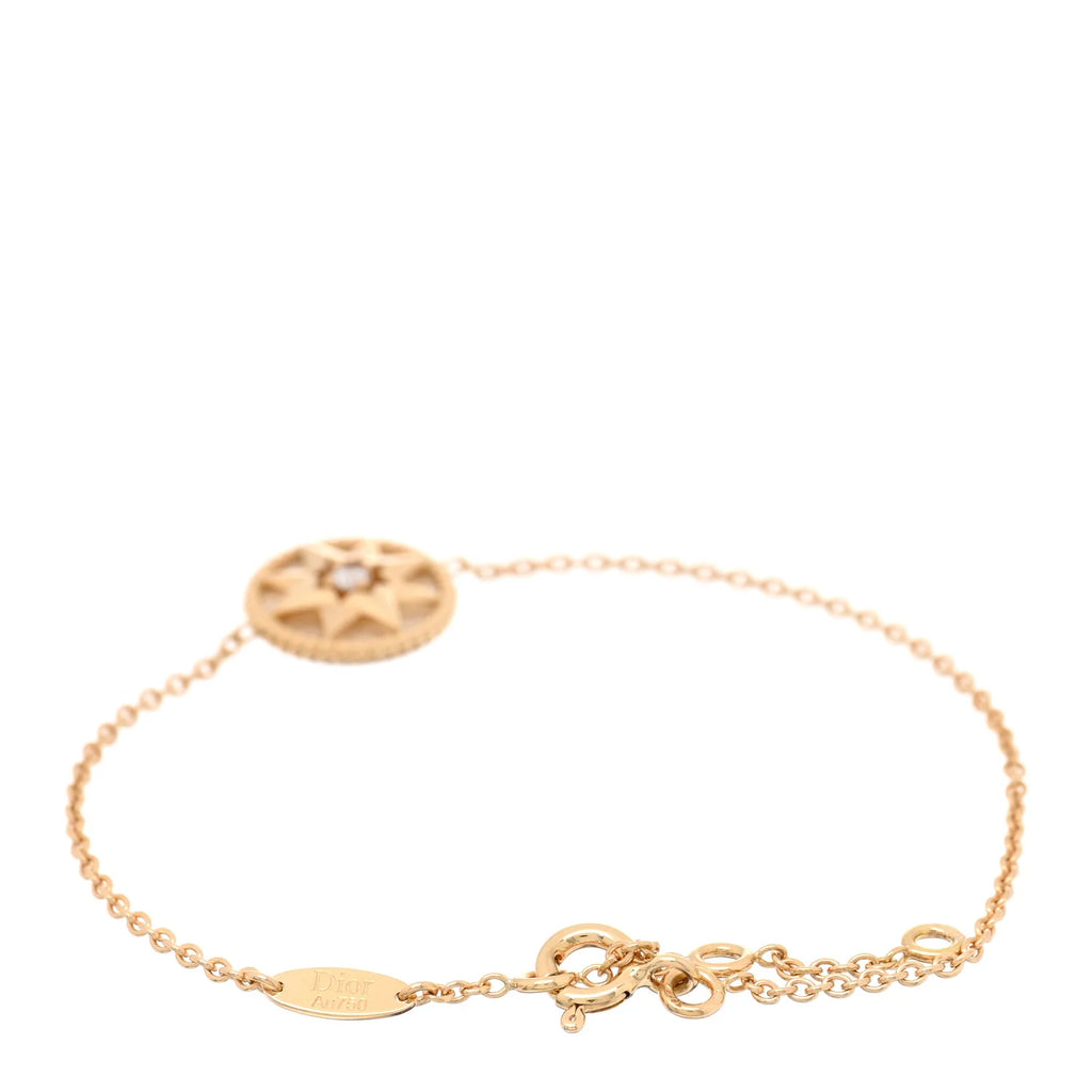 Dior Gold Diamond Star Bracelet