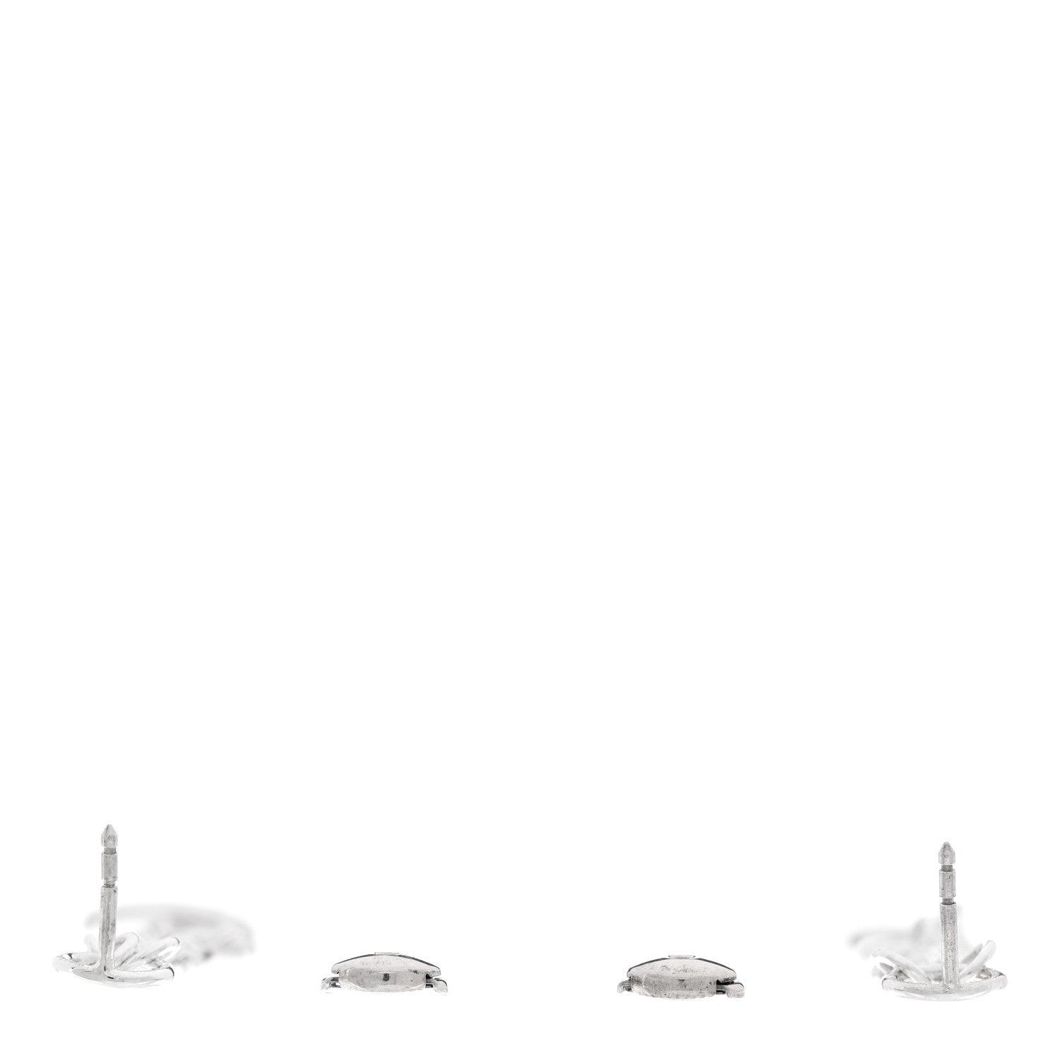 Hermes Silver Farandole Drop Earrings