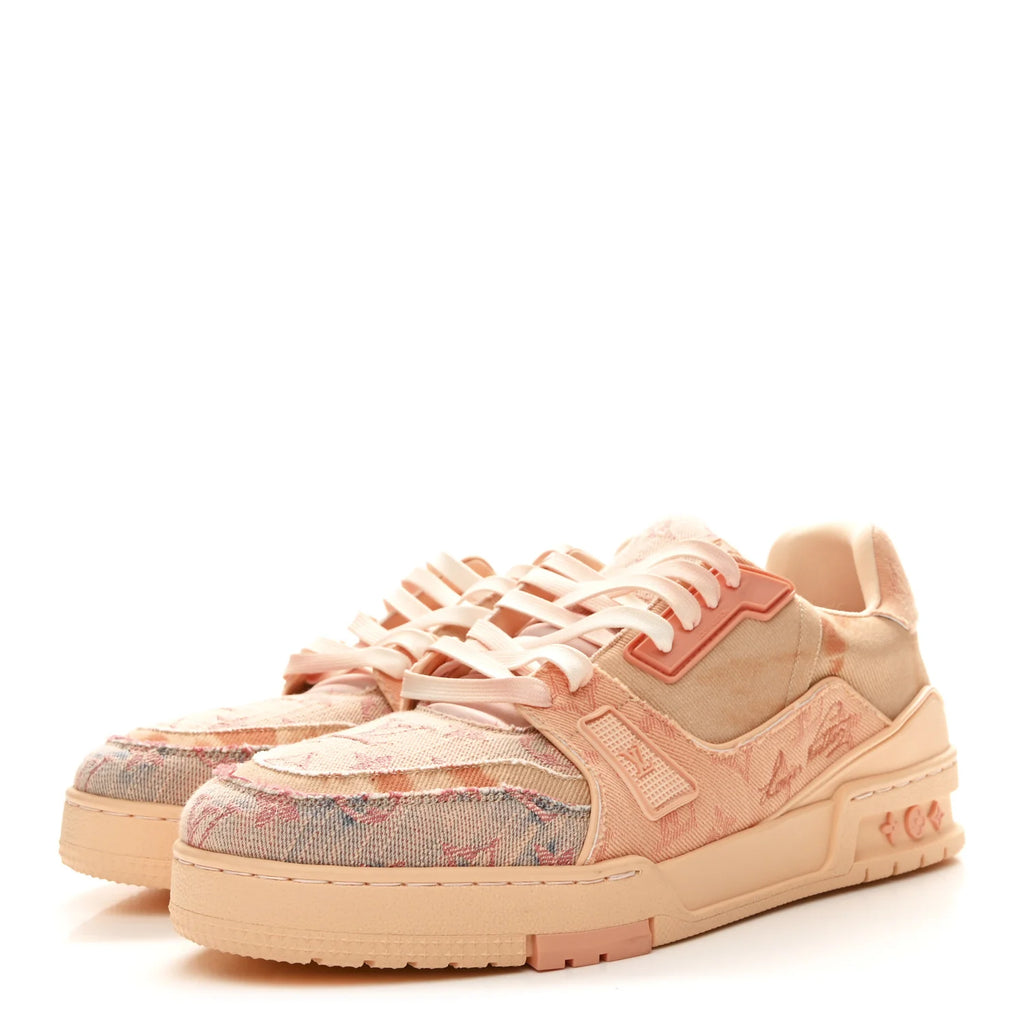 Louis Vuitton Peach Monogram Trainer