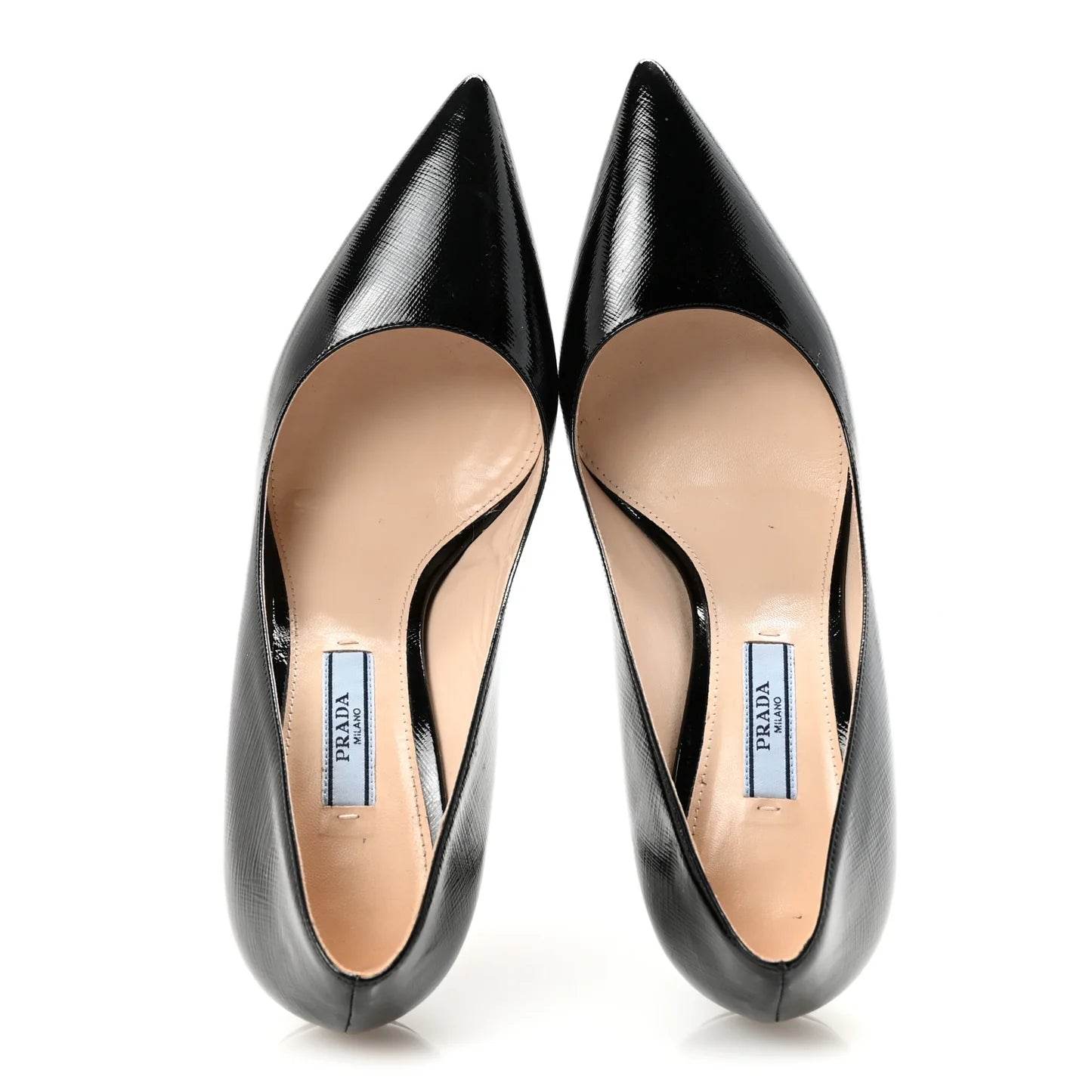 Prada Black Pointed-Toe Pumps