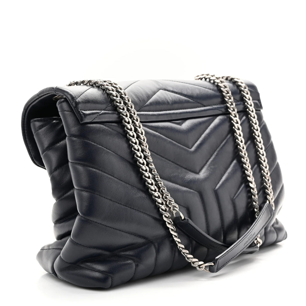 Saint Laurent Black Quilted Loulou