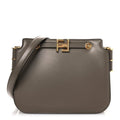 Fendi Taupe Leather Touch Bag