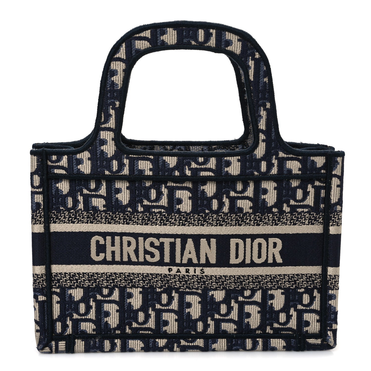 Dior Blue Oblique Mini Book Tote