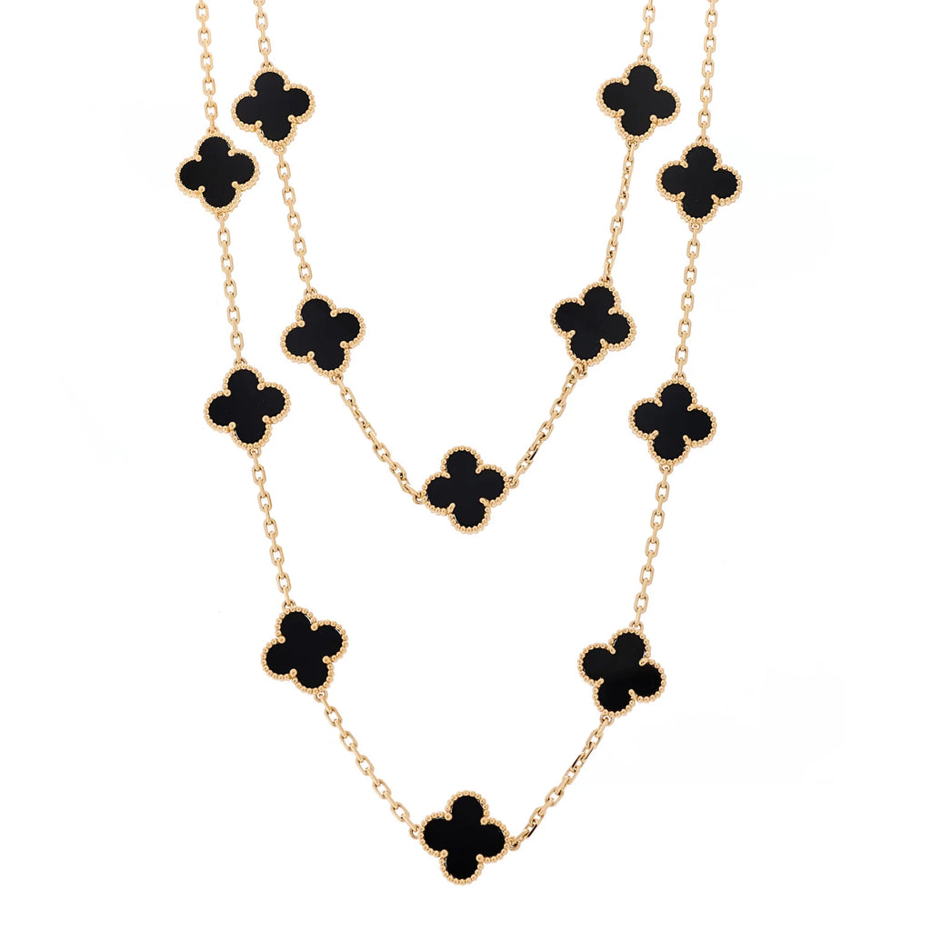 Van Cleef Arpels Onyx Alhambra