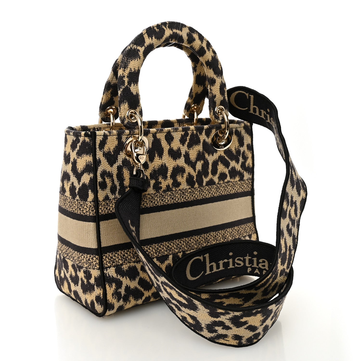 Dior Lady D-Lite Leopard Bag