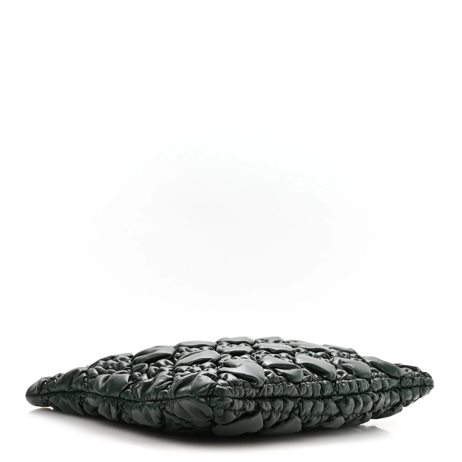 Dior Green Quilted Bubble Tote