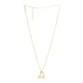 Louis Vuitton Gold Heart Necklace