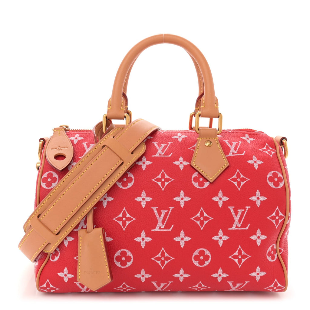 Louis Vuitton Speedy Bandoulière Red
