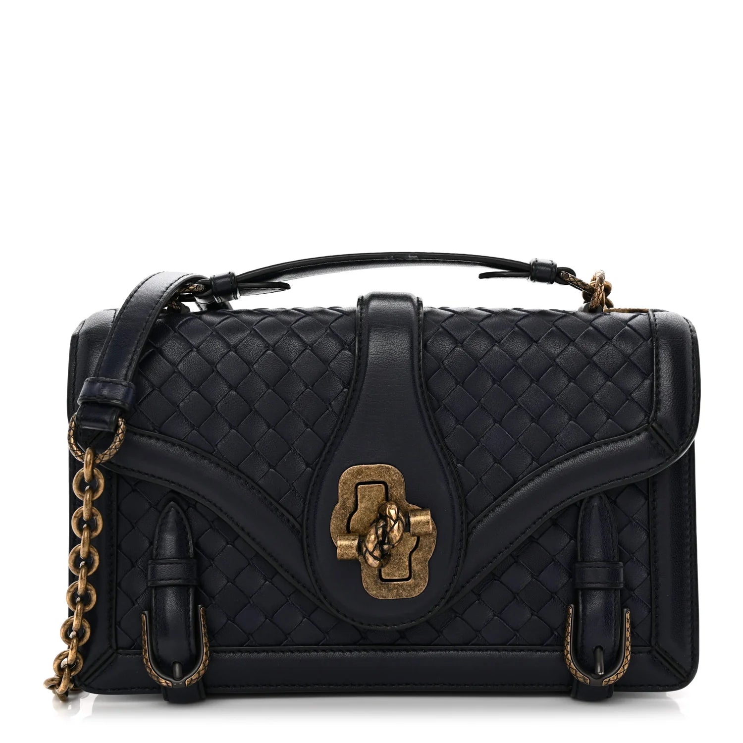 Bottega Veneta Intrecciato Knot Bag