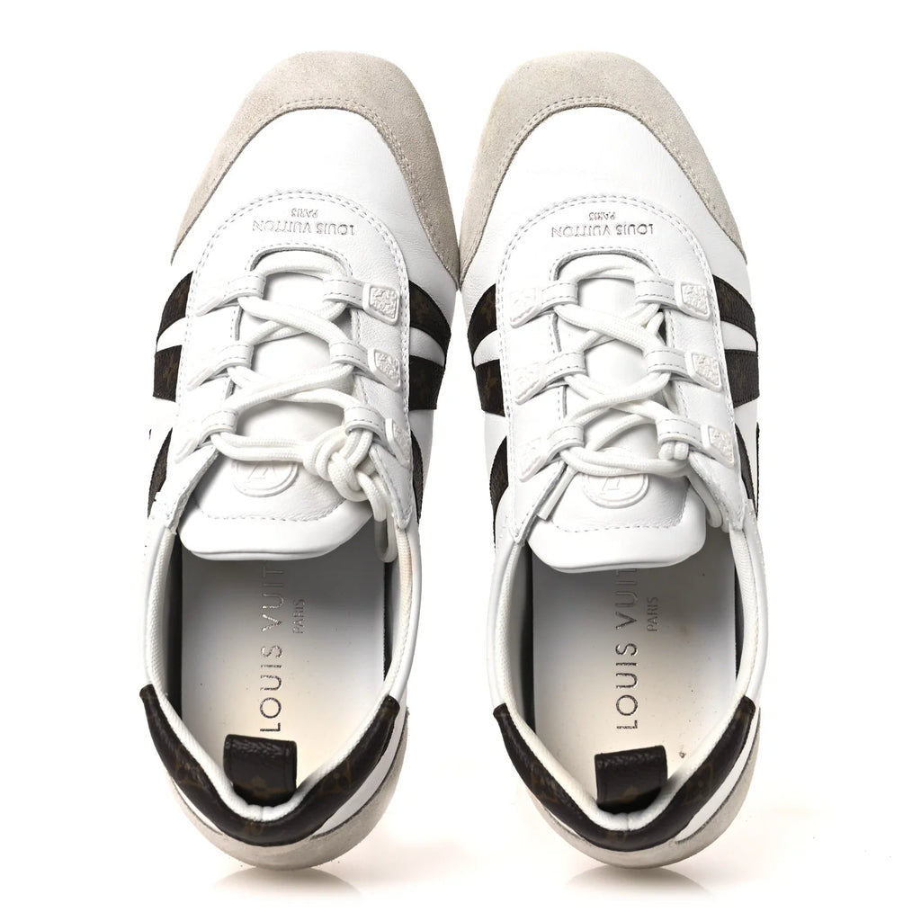 Louis Vuitton White Monogram Sneakers