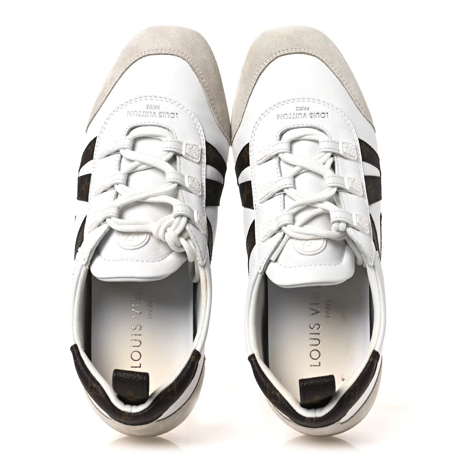 Louis Vuitton White Monogram Sneakers