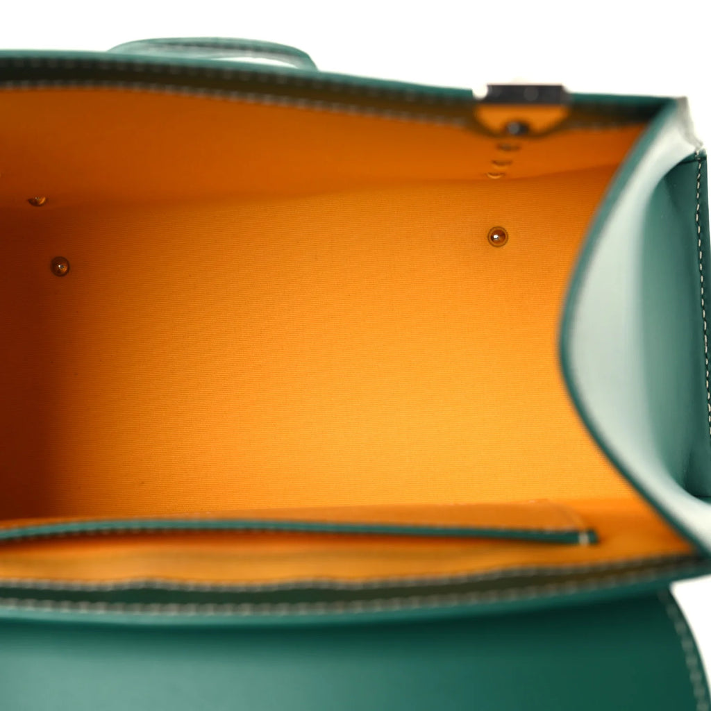 Goyard Green Goyardine Saigon Handbag