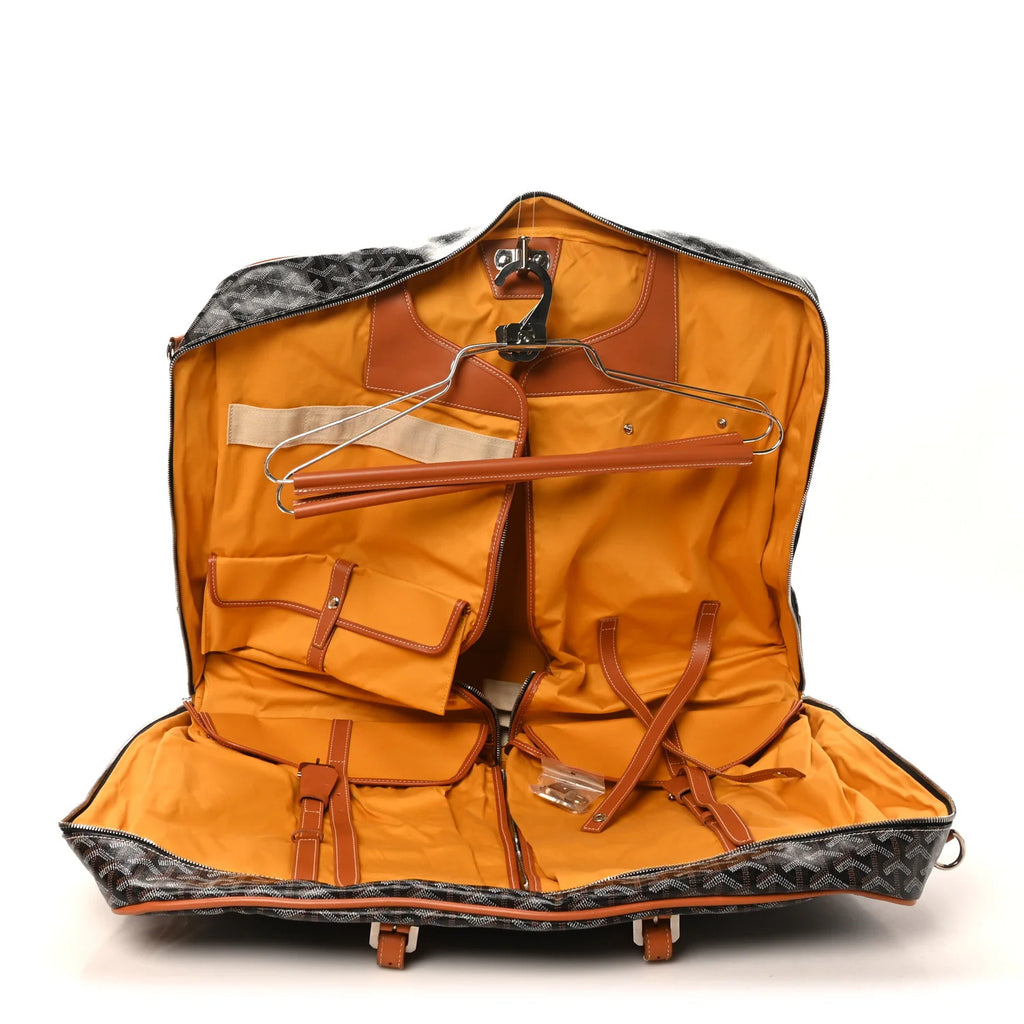 Goyard Black Goyardine Garment Bag