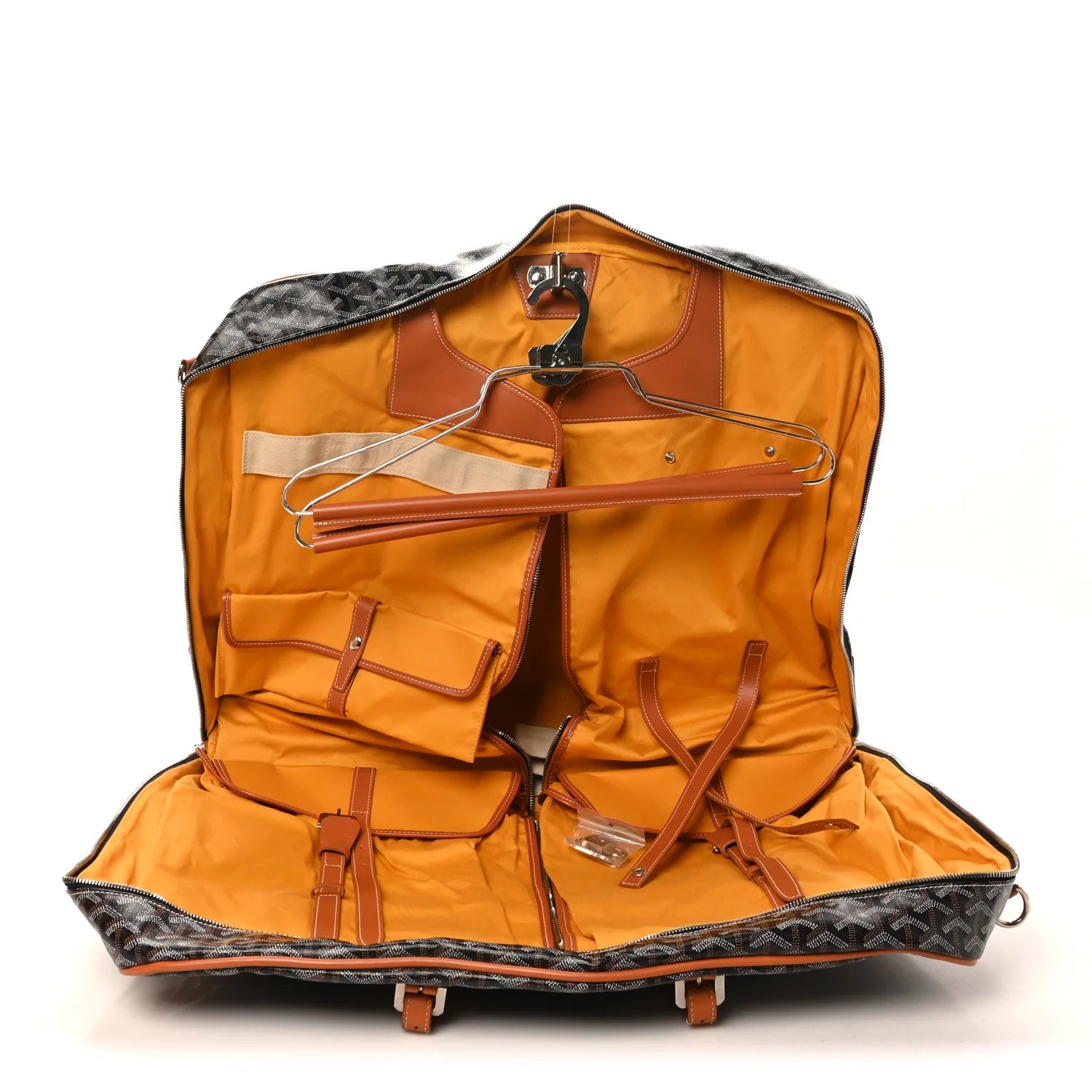 Goyard Black Goyardine Garment Bag