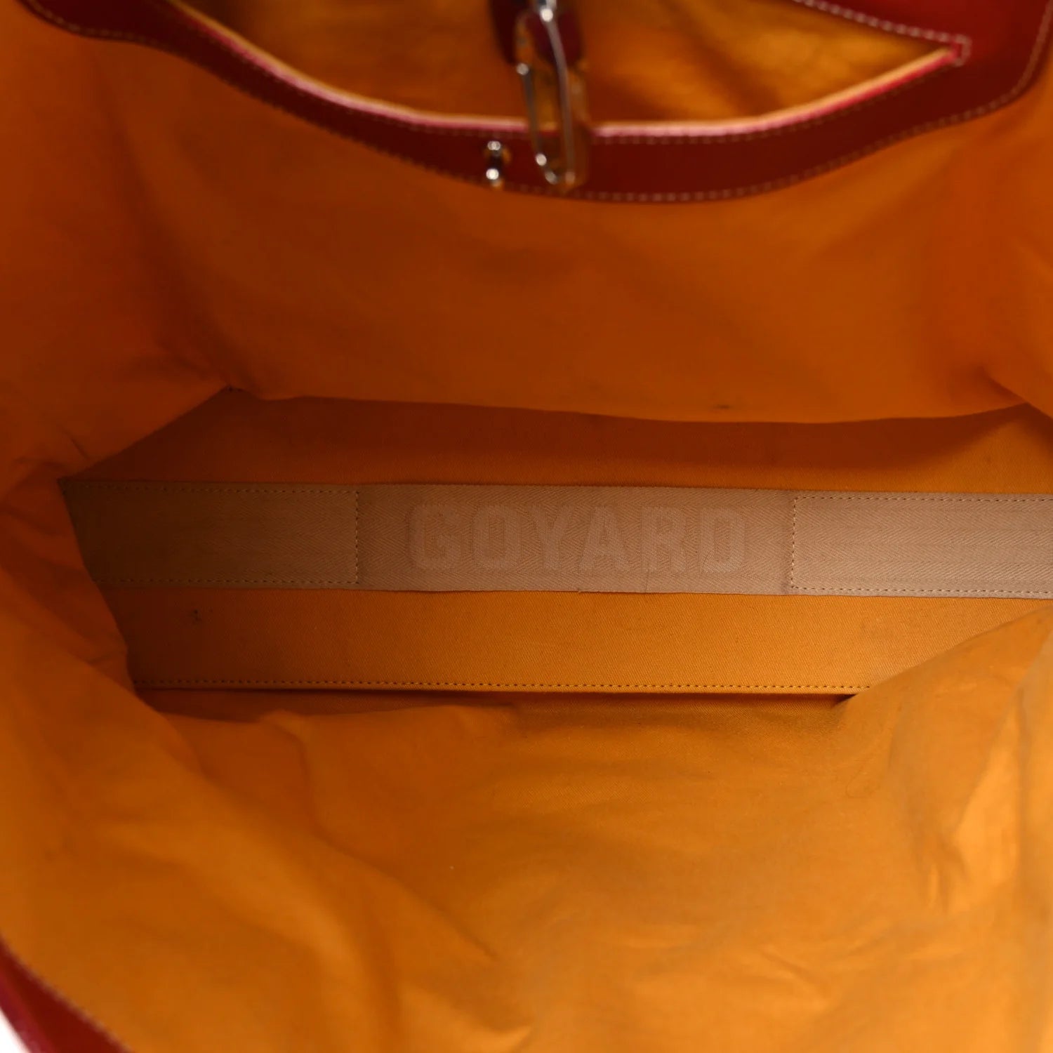 Goyard Red Goyardine Voltaire Tote