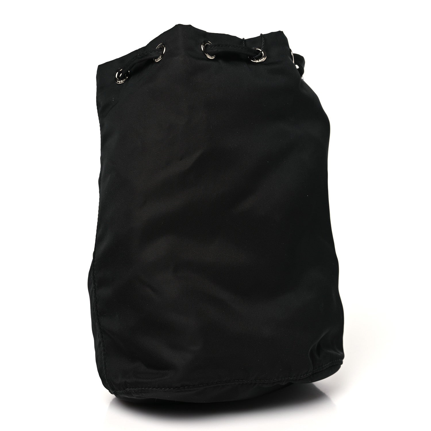 Prada Black Nylon Drawstring Pouch