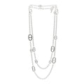 Hermes Silver Chaine d'Ancre Necklace