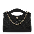 Chanel Black Quilted Leather Bag