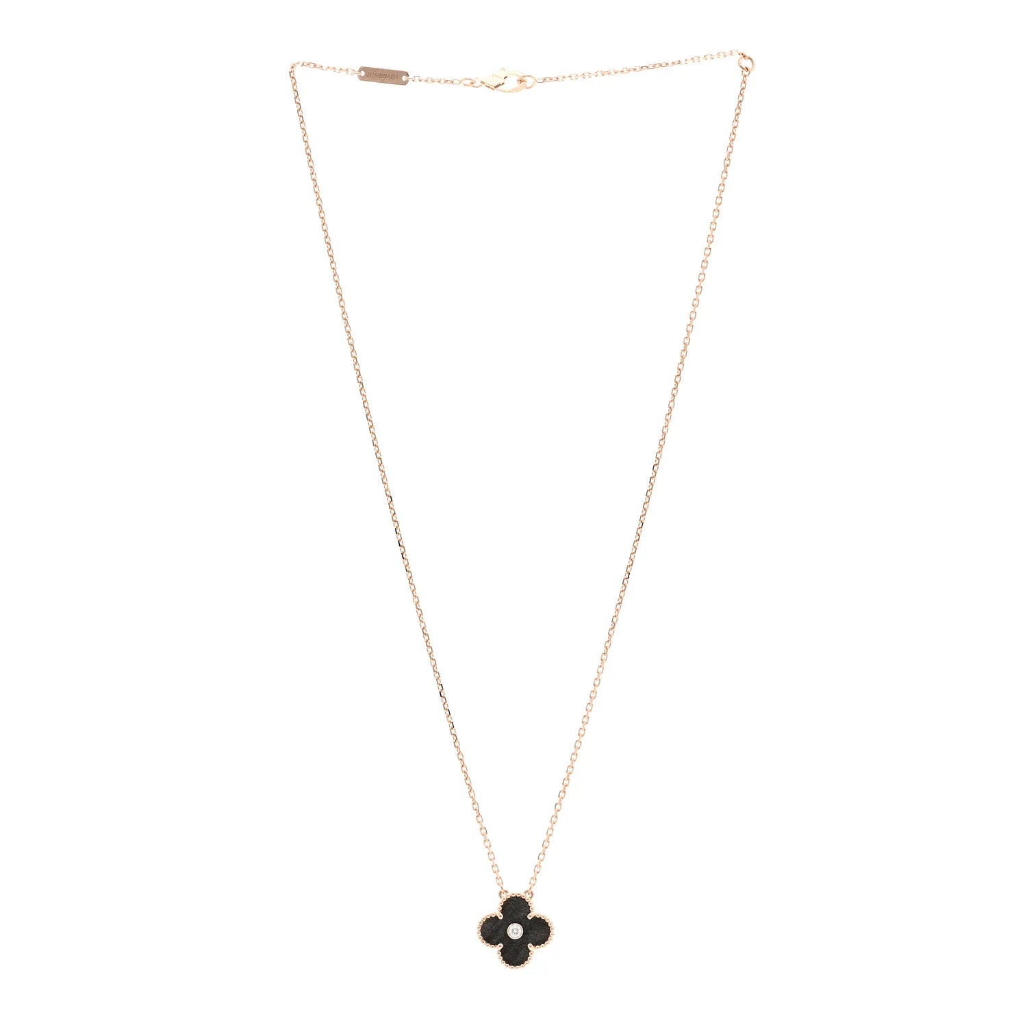Van Cleef Arpels Alhambra Diamond Necklace