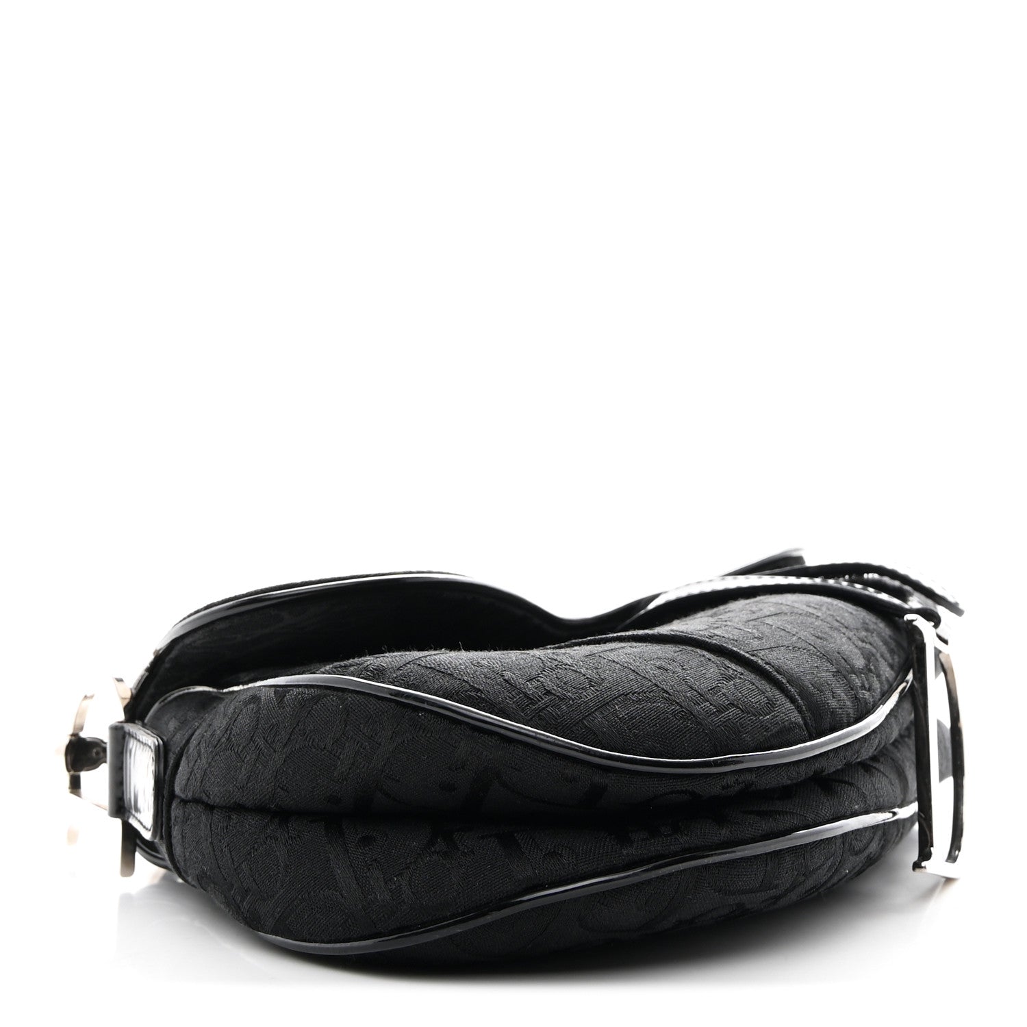 Dior Black Oblique Saddle Bag