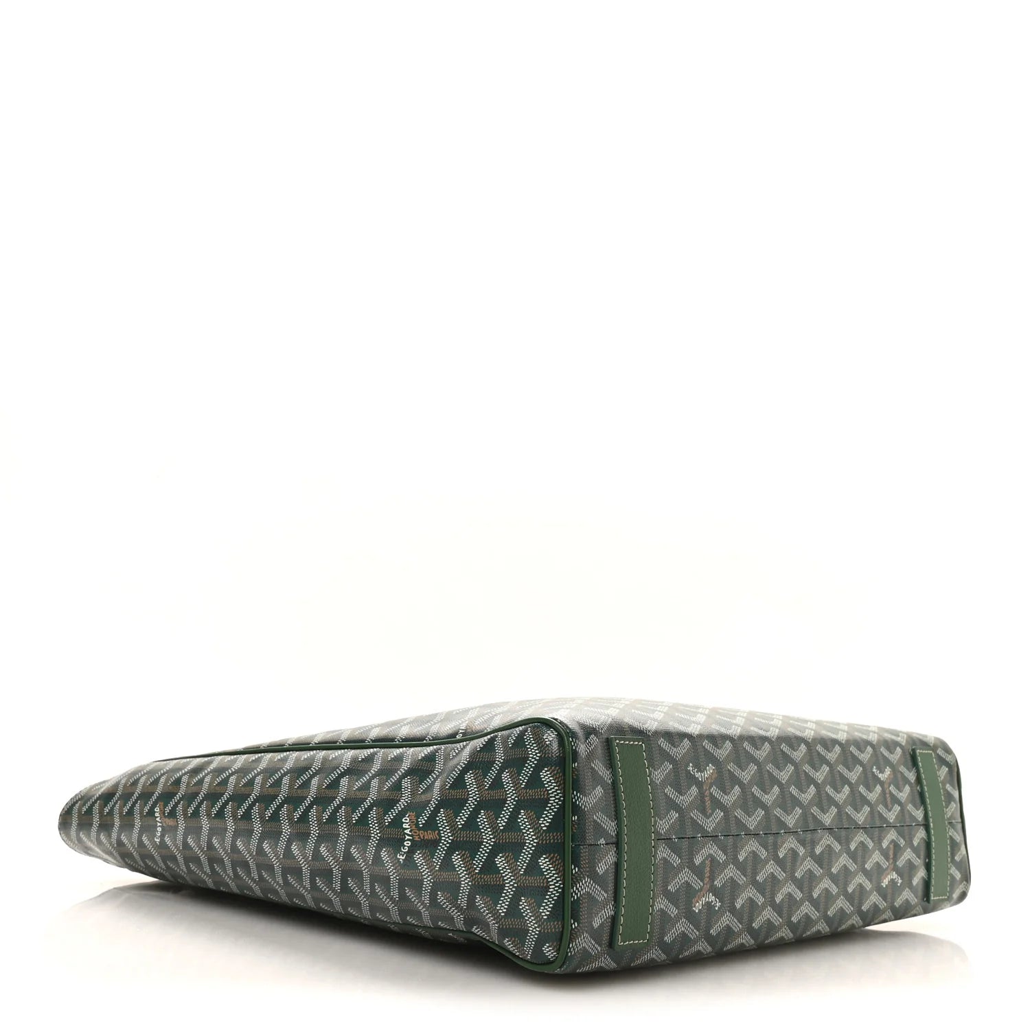 Goyard Green Goyardine Voltaire Tote