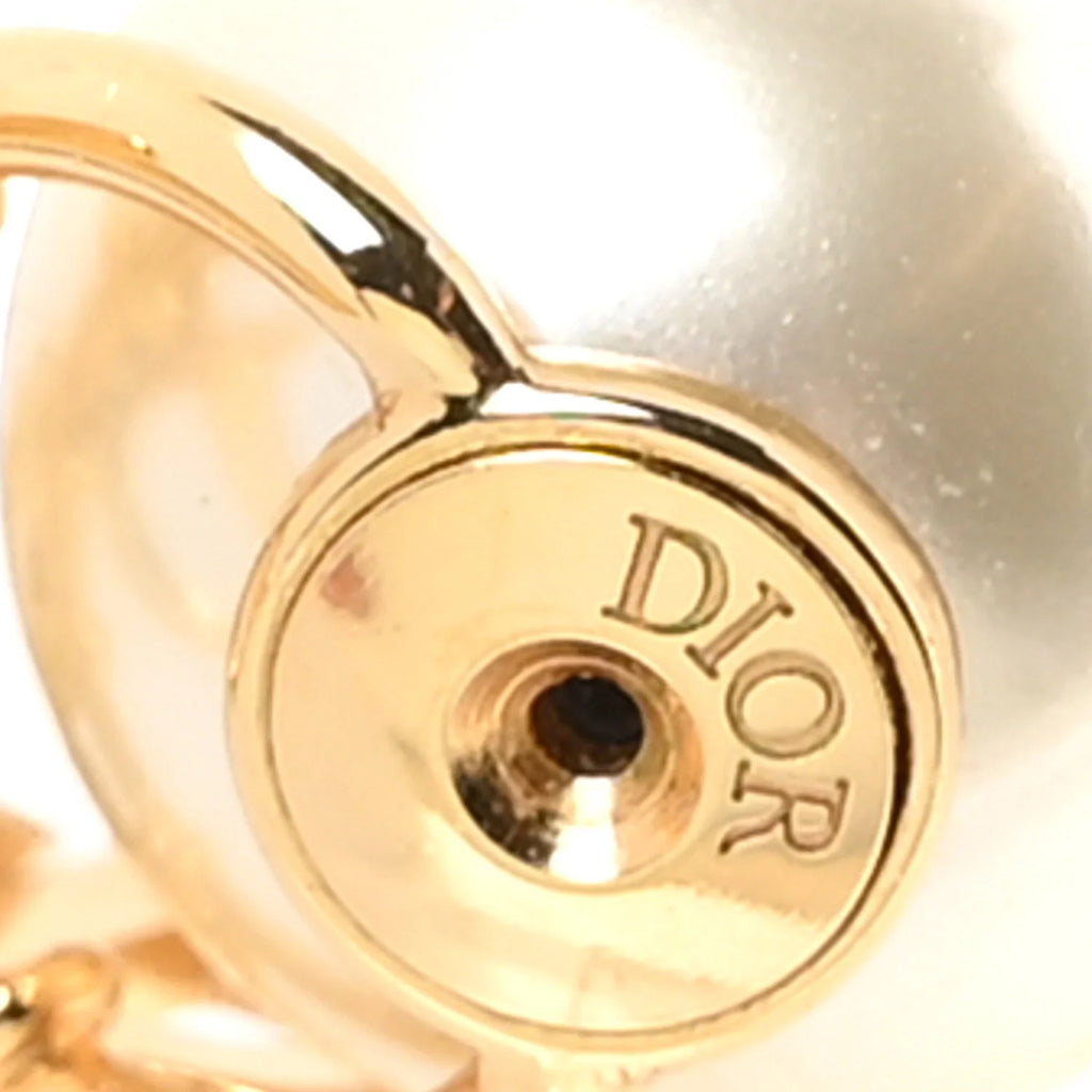 Dior Tribales Crystal Pearl Earrings