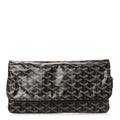 Goyard Black Goyardine Sainte-Marie Clutch