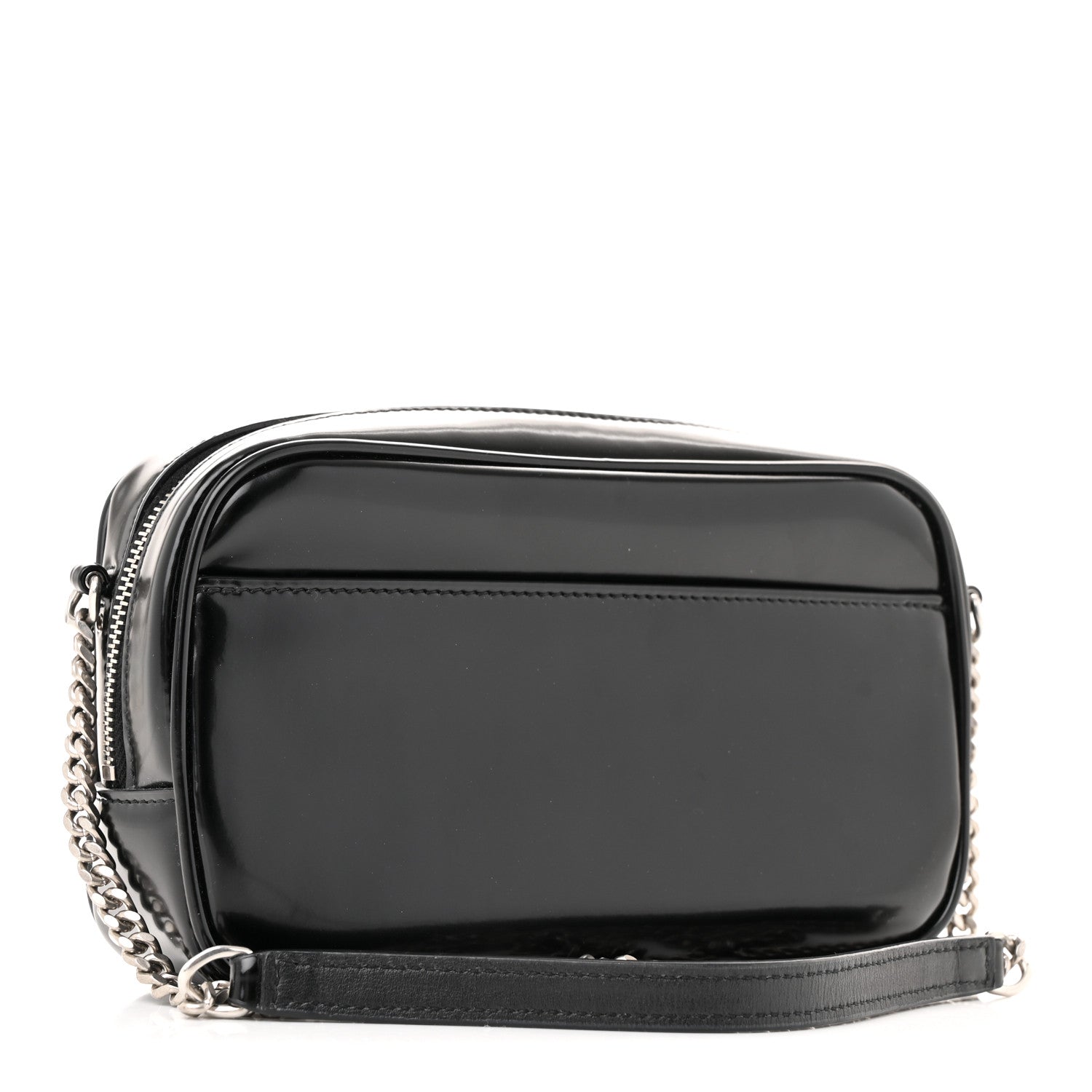 Saint Laurent Black Patent Crossbody
