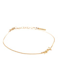 Saint Laurent Gold YSL Bracelet