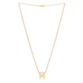 Hermes Gold Pop H Necklace