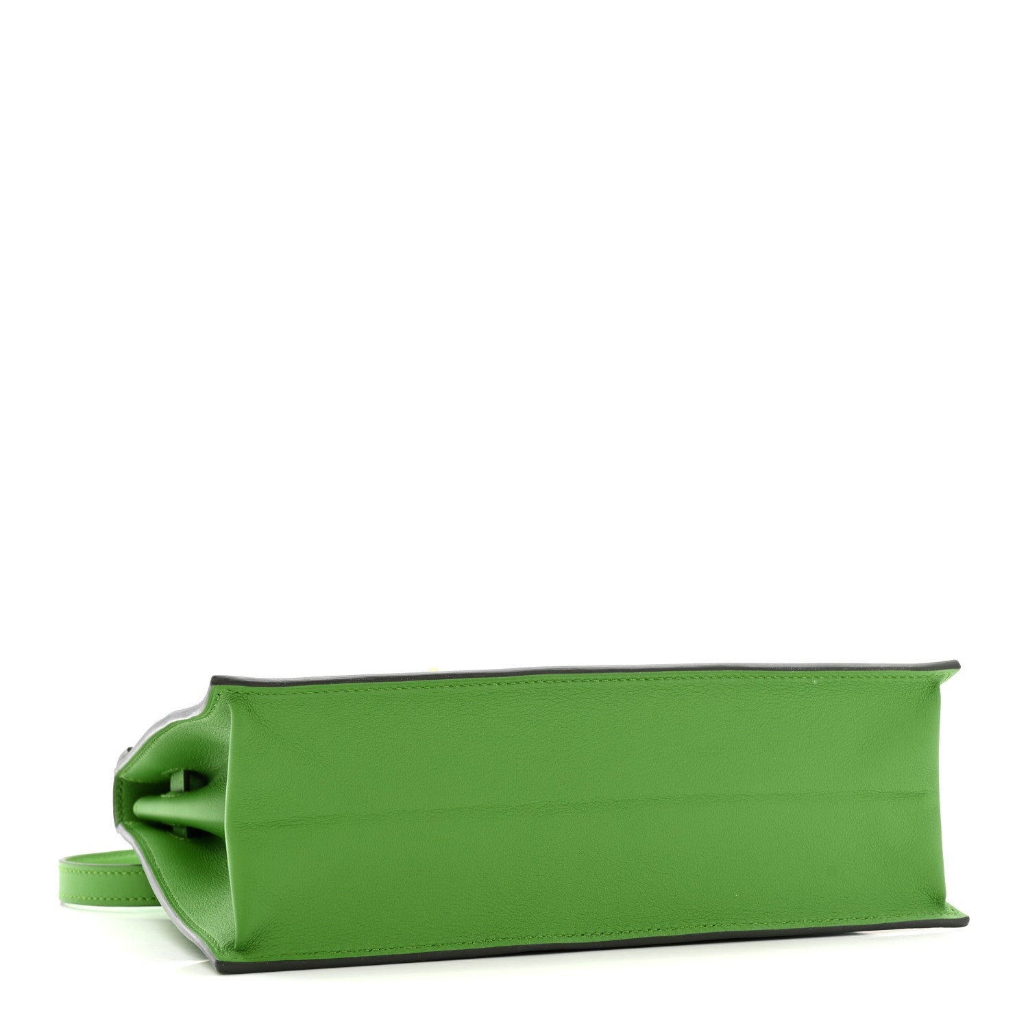 Hermes Green Leather Kelly Danse