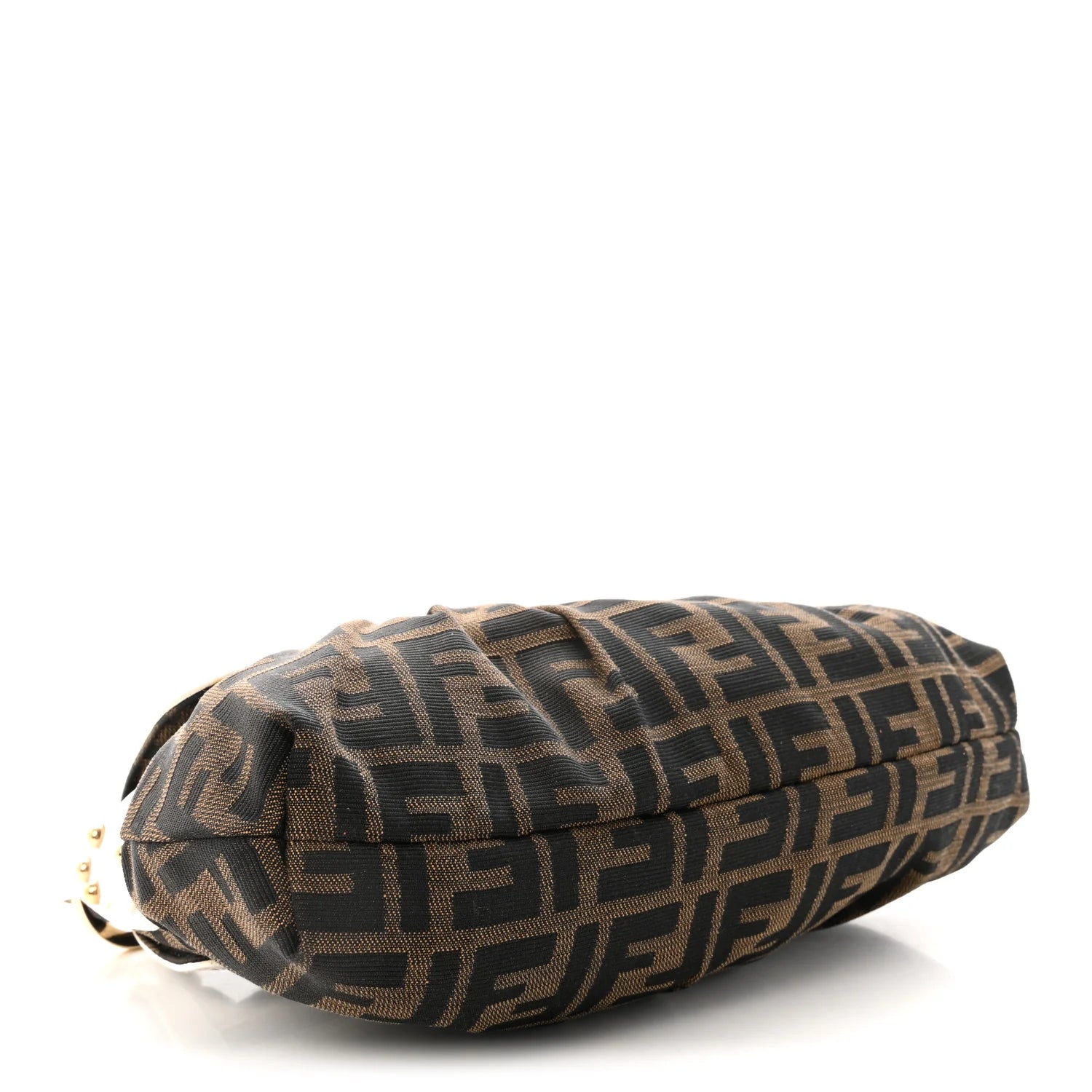 Fendi Zucca Canvas Shoulder Bag
