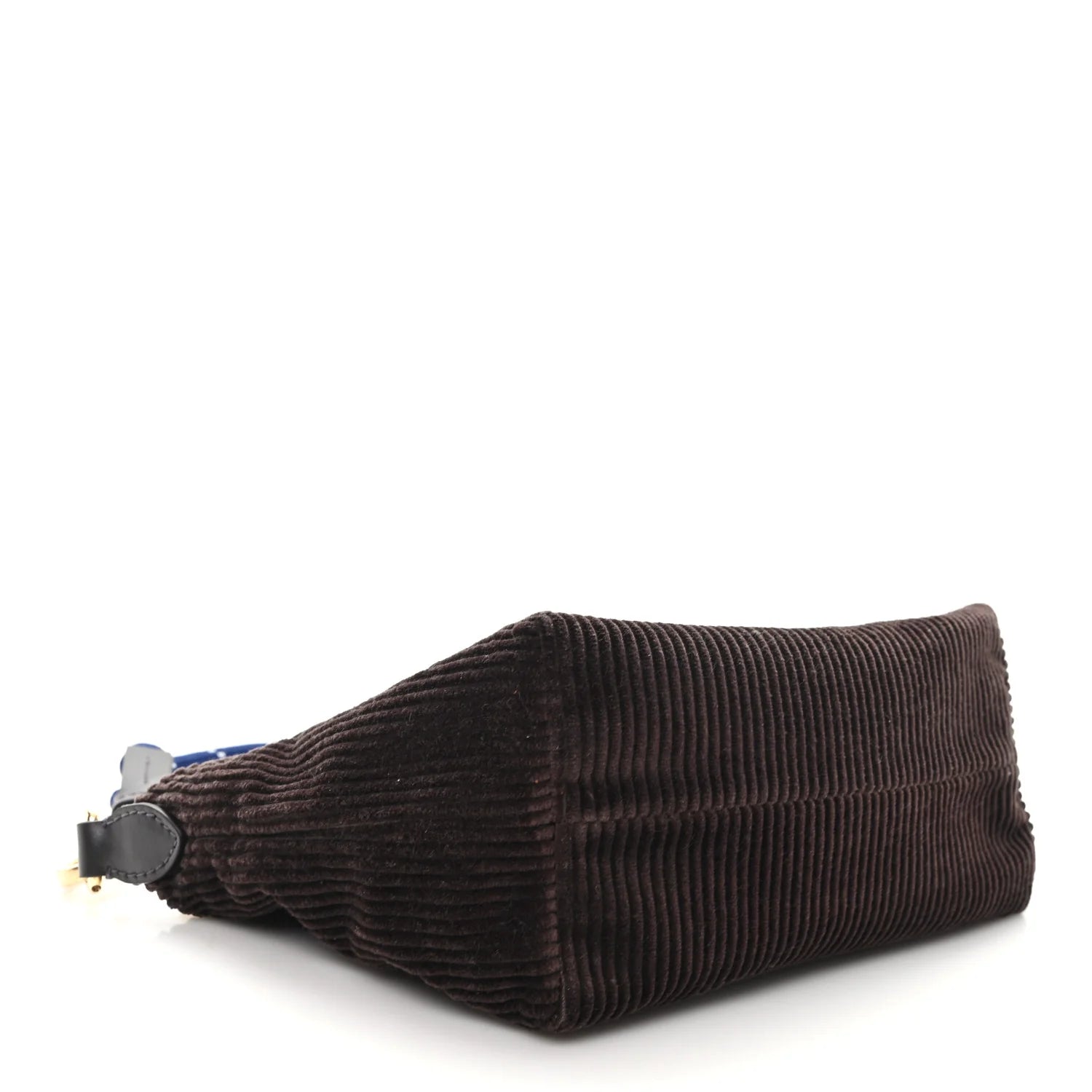 Miu Miu Brown Corduroy Pouch