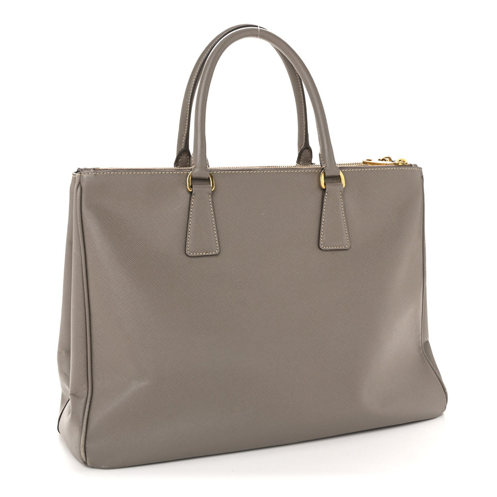 Prada Grey Saffiano Galleria Tote
