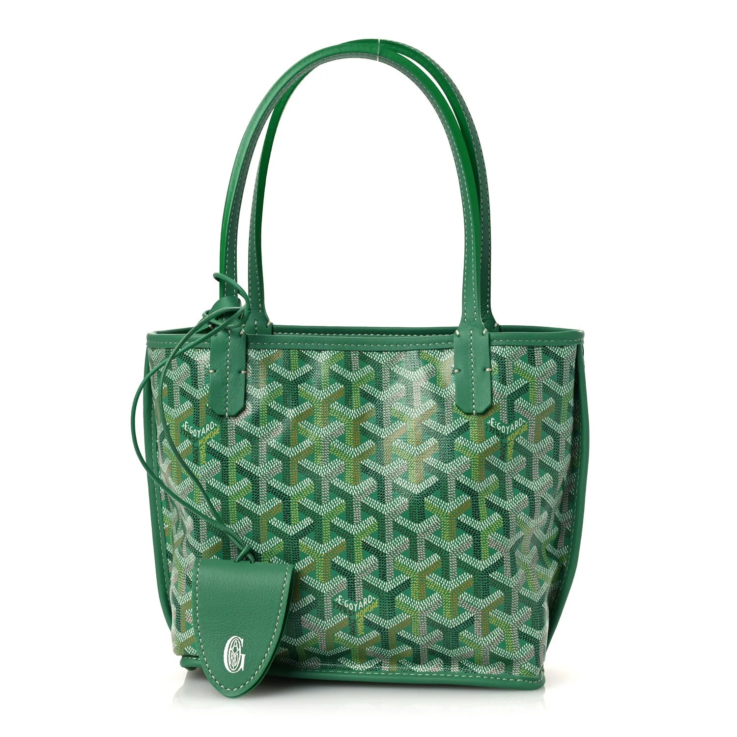 Goyard Green Goyardine Anjou Mini