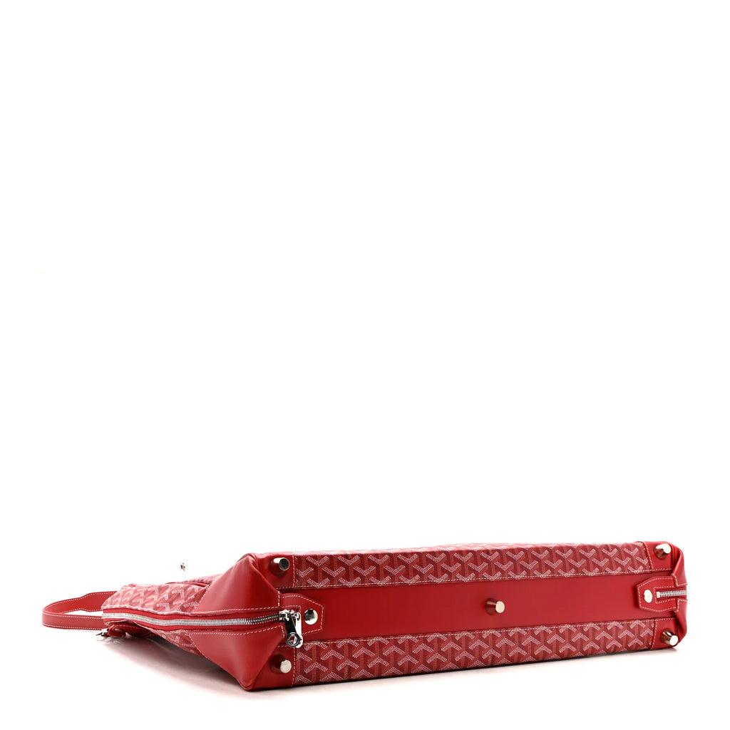 Goyard Red Goyardine Garment Bag