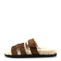 Hermes Brown Suede Shearling Chypre