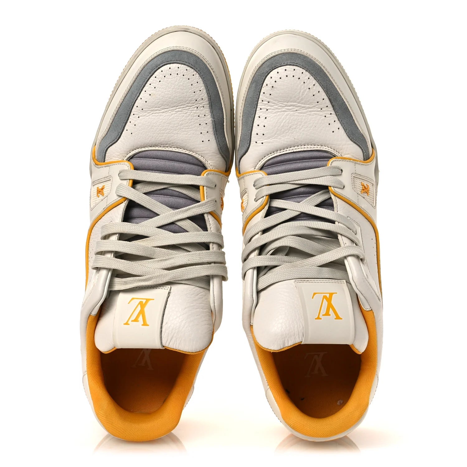Louis Vuitton White Orange Trainer